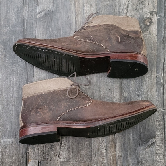 Cole Haan Leather Chukka Boots main image 4